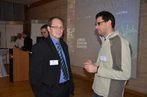 Andreas Kroh & Martin Zuschin; Foto: F. Gusenleitner